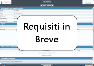 Bando Caminetti 2025 - Requisiti