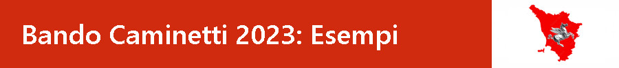 Bando 2023: Esempi