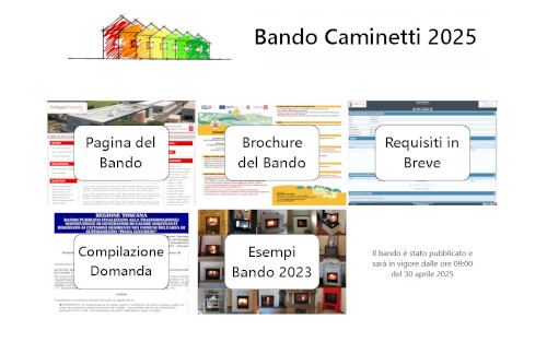 Bando Caminetti 2025 - Pagina dedicata
